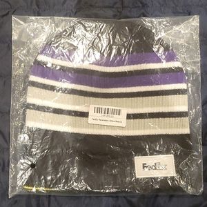 FedEx Reversible Striped Beanie